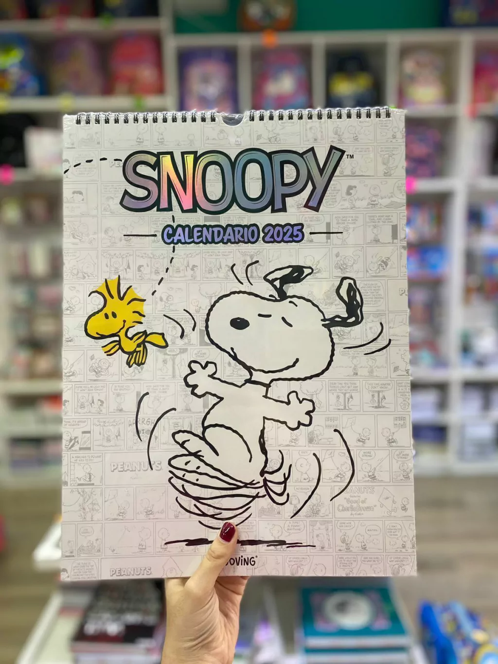 Calendario Snoopy - Mooving 2025