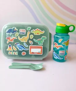 KIT Botellita + Lunchera KIDS Cachita - DINO