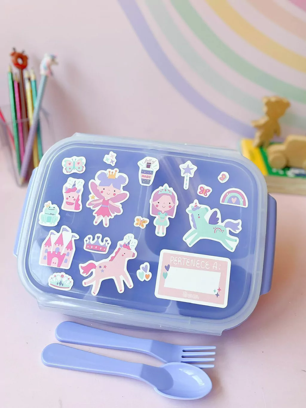 KIT Botellita + Lunchera KIDS Cachita - Magical - Imagen 2