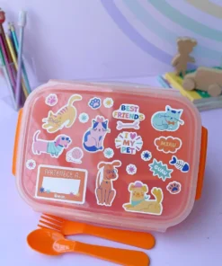 KIT Botellita + Lunchera KIDS Cachita - Mascotas