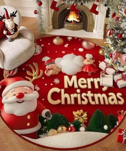 Alternative view of PREVENTA - Alfombra Redonda Navideña