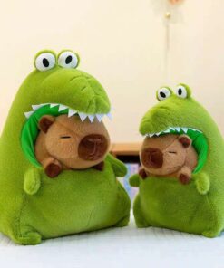 Peluche Capybara Cocodrilo 30 cm