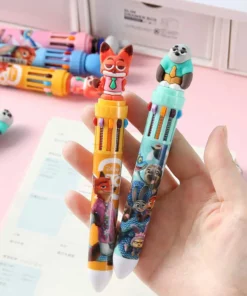 Alternative view of Lapicera Zootopia de 10 colores