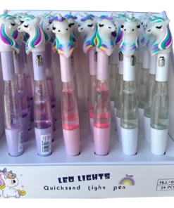 Alternative view of Lapicera con Luz  - Unicornio