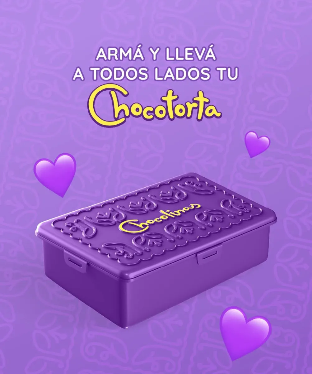 Molde para CHOCOTORTA+3 paquetes de chocolinas grandes de REGALO - Imagen 2