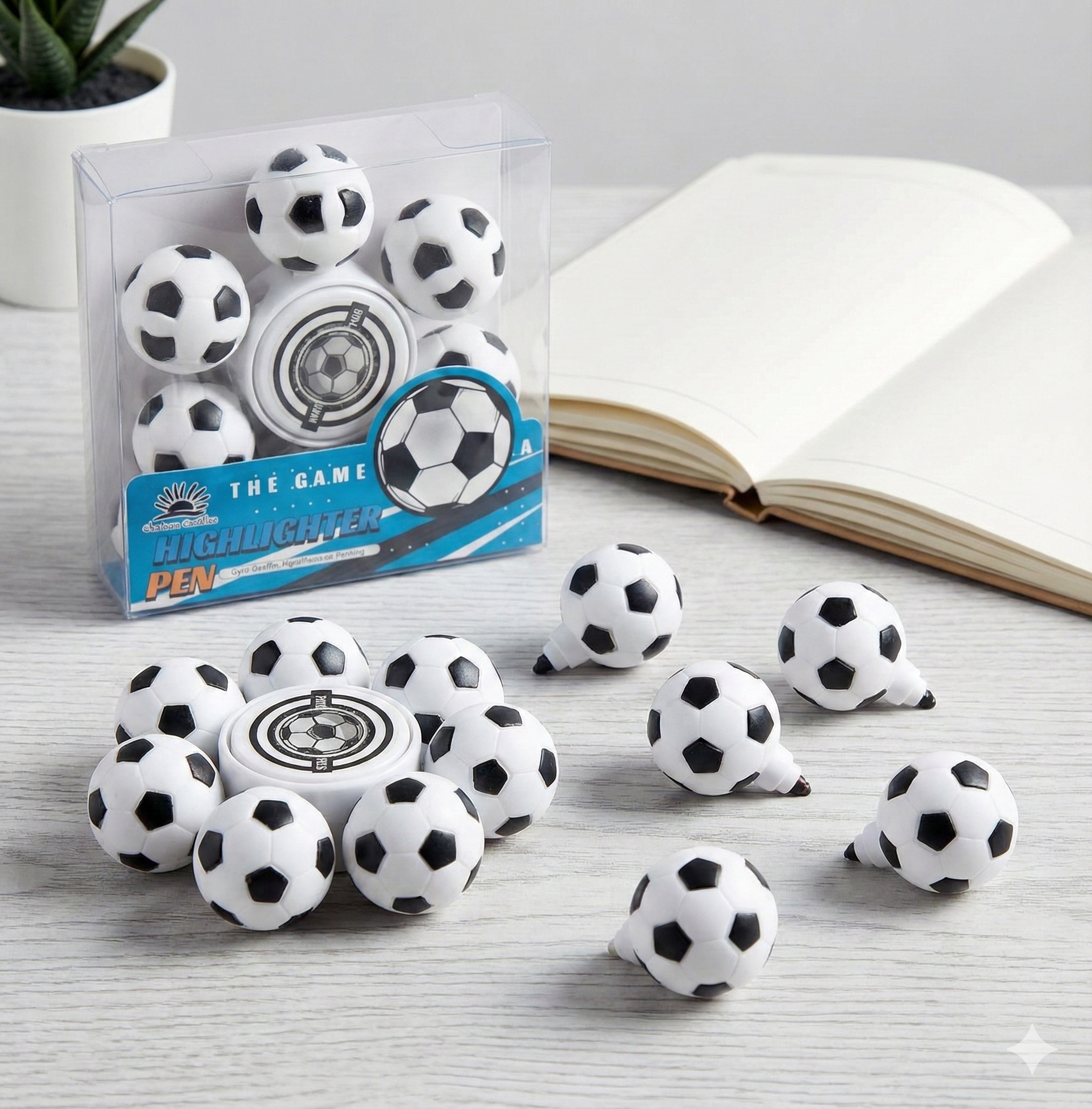 Resaltador Spinner - Pelota Futbol