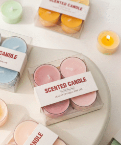 Velas Perfumadas Redondas x4