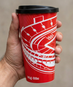 Alternative view of Vaso con tapa - River Plate