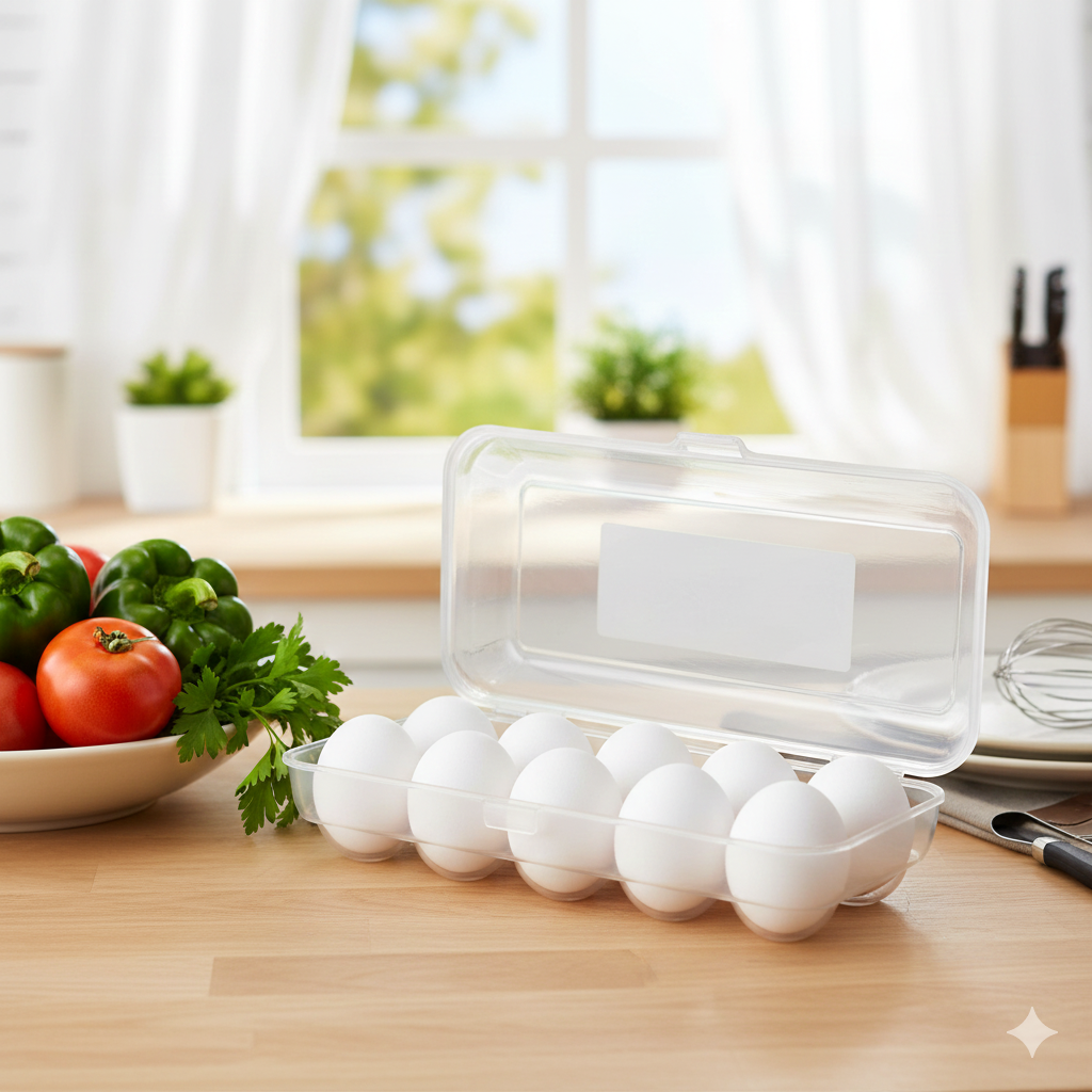 Contenedor para 10 Huevos