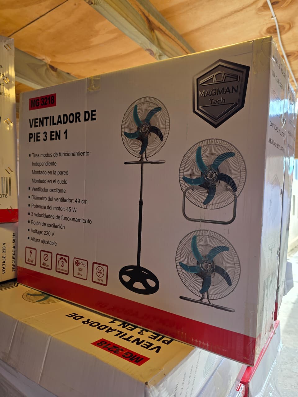 ------ VENTILADOR DE PIE 3 EN 1 ------ - Imagen 5