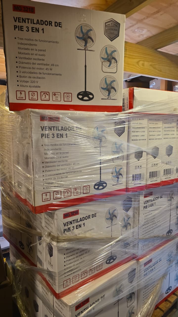 ------ VENTILADOR DE PIE 3 EN 1 ------