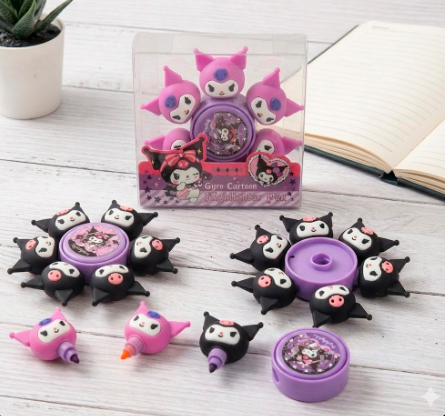 Resaltador Spinner - Kuromi