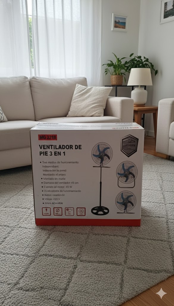 ------ VENTILADOR DE PIE 3 EN 1 ------ - Imagen 6