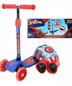 Alternative view of Monopatin plegable + Kit de proteccion - Spiderman
