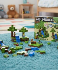 Bloques magneticos MY WORLD x55 piezas