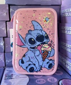 Cartuchera Textil 1 piso Stitch - Mooving