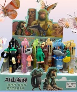 Lapiceras Tralalero 10 colores con Dije