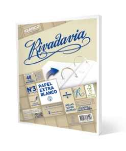 Repuesto Hoja Cuadriculada x48  - Rivadavia