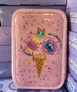 Alternative view of Cartuchera Textil 1 piso Stitch - Mooving