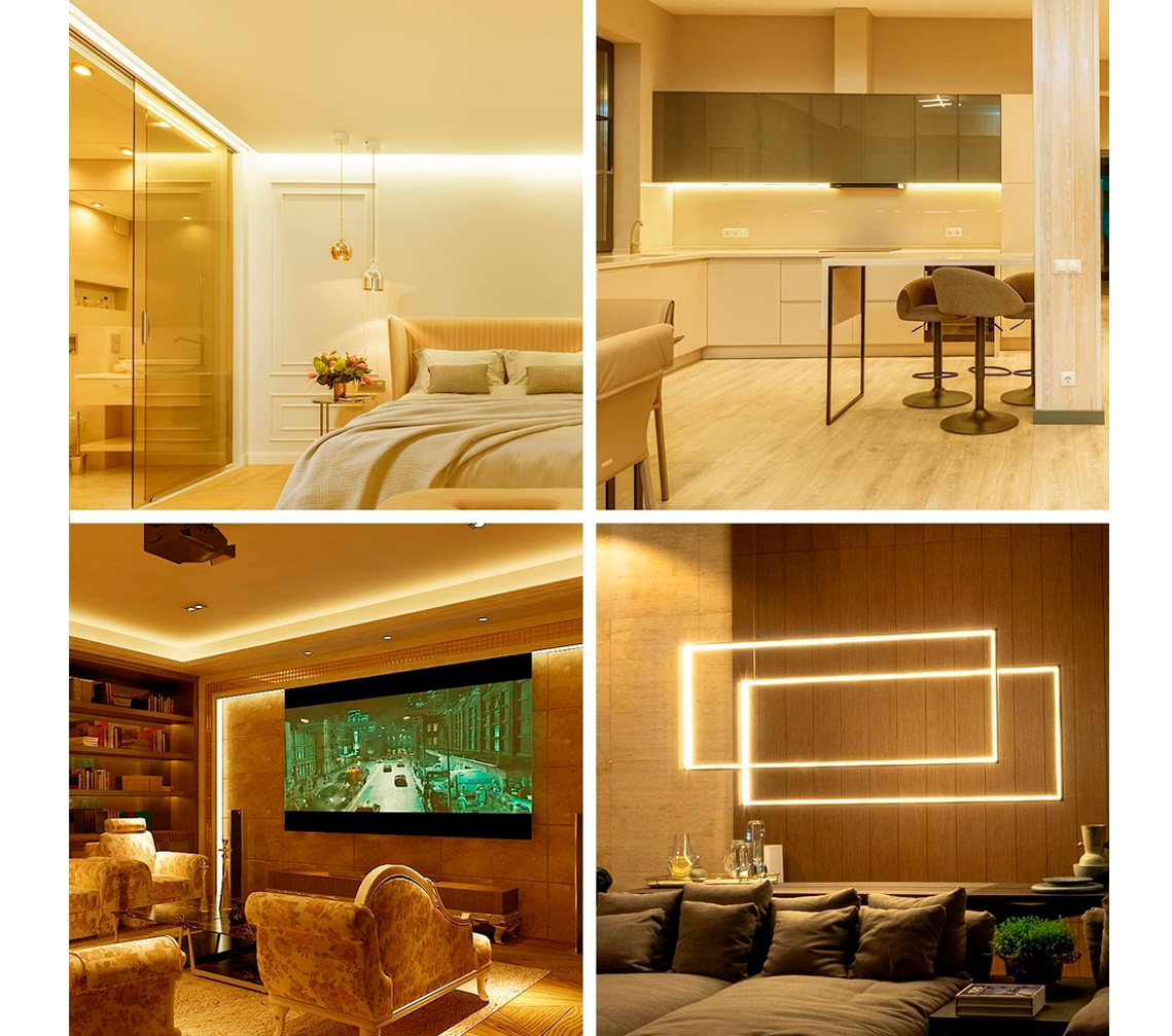 Tira LED Calida USB 3M - Imagen 3