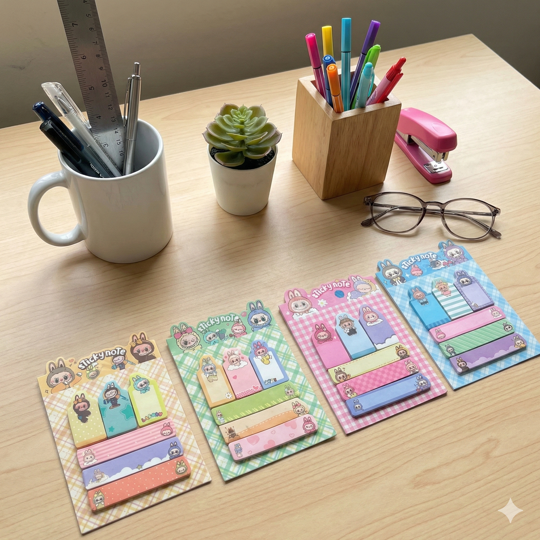 Señaladores x6 - Labubu