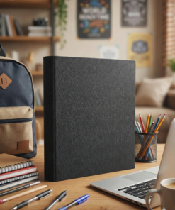 Carpeta Escolar N3 - Lisa Negra