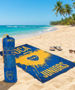 Toallon secado rapido - Boca Junior