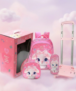 Set Mochila x4 con Carro 16’’ - BANI