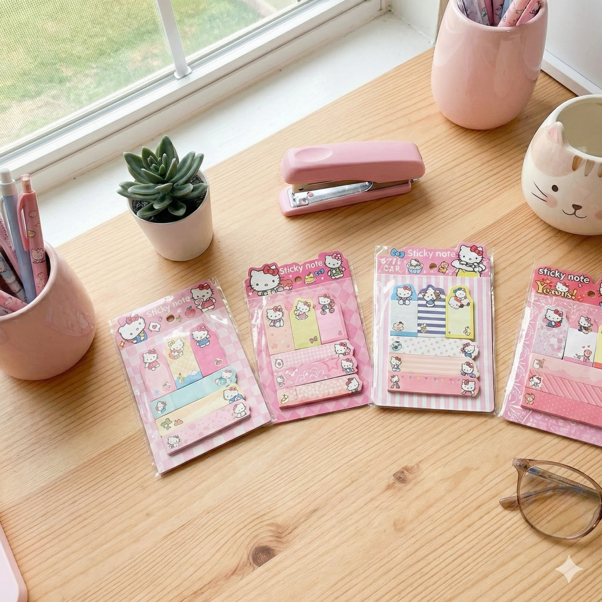 Señaladores x6 - Kitty