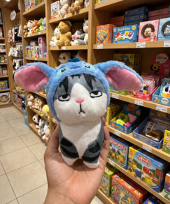 Llavero Peluche - Gato enojado Disfraz