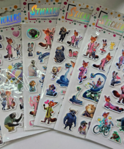 Stickers 3D Zootopia