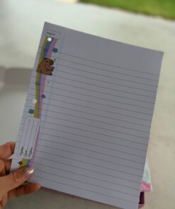 Alternative view of PREVENTA-LEER DESCRIPCION-Block 480 hojas RAYADAS – Capybara