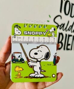 Alternative view of Mini Libreta con Regla - Snoppy