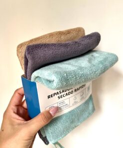 Repasador Microfibra x3 - Secado Rapido