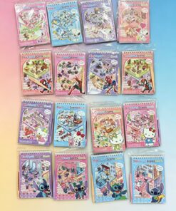 Librito de Stickers 3D Personajes