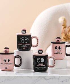 Alternative view of Taza de ceramica con tapa + cuchara - Relax You