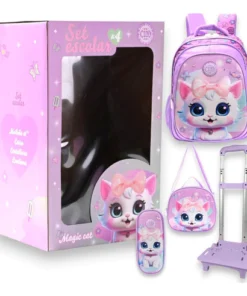 Alternative view of Set Mochila Bani / Luma x4 con Carro 16’’ - WILL