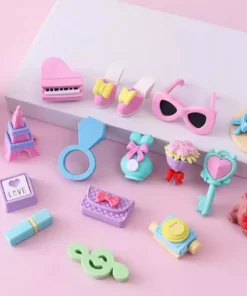 Alternative view of Gomas de Borrar en cajita - accesorios de barbie