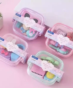 Gomas de Borrar en cajita - accesorios de barbie