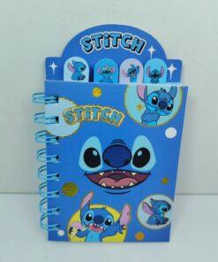 Mini Libreta con 4 separadores - Stitch