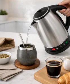 Pava electrica de acero inox 1.8 L