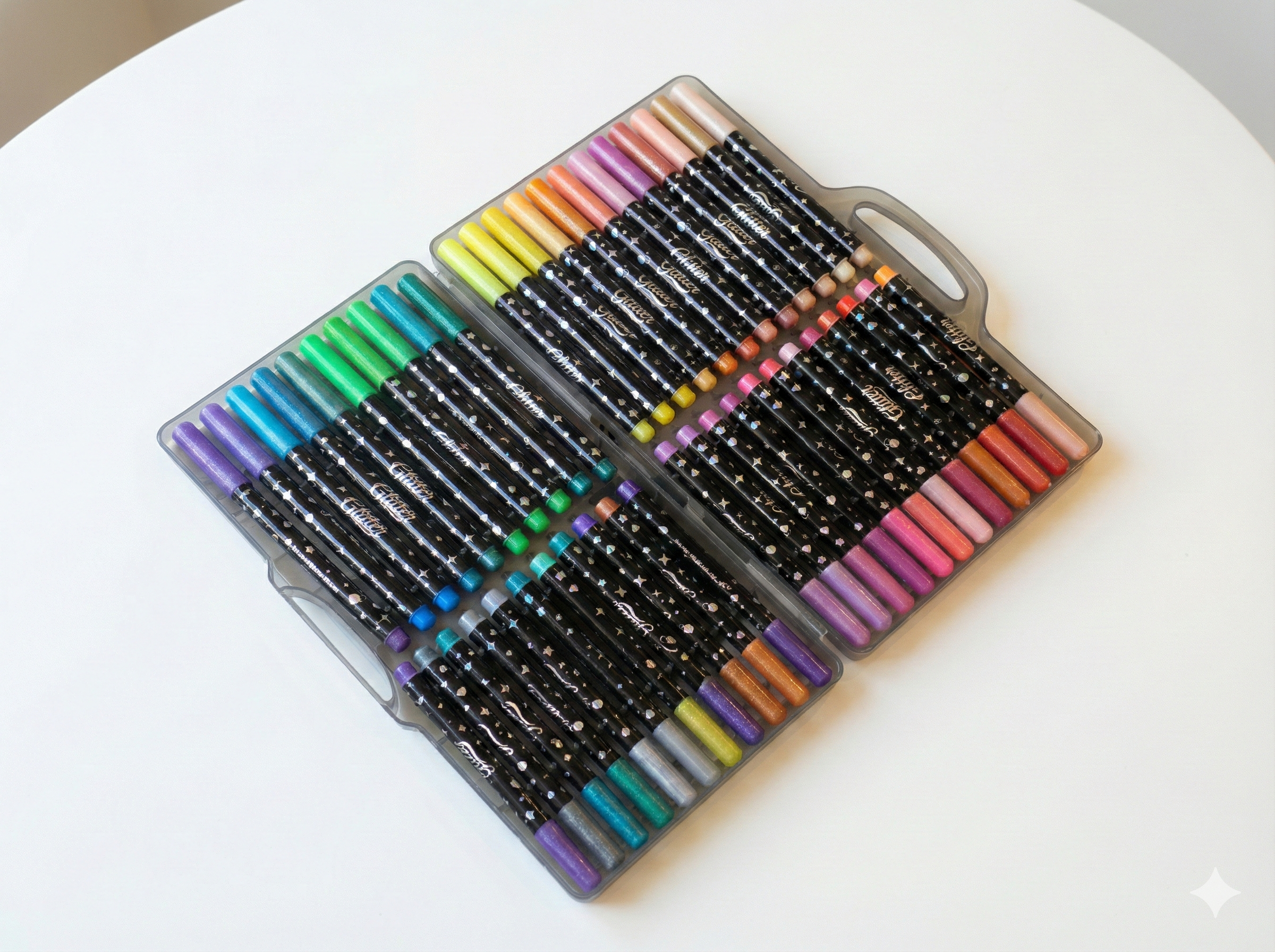 Marcador Glitter x48 con valija - Imagen 2