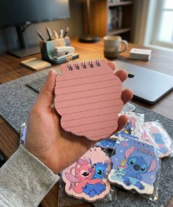 Alternative view of Libreta Anotador Troquelado - Stitch