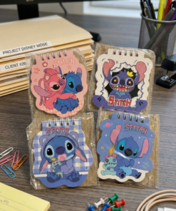 Libreta Anotador Troquelado - Stitch