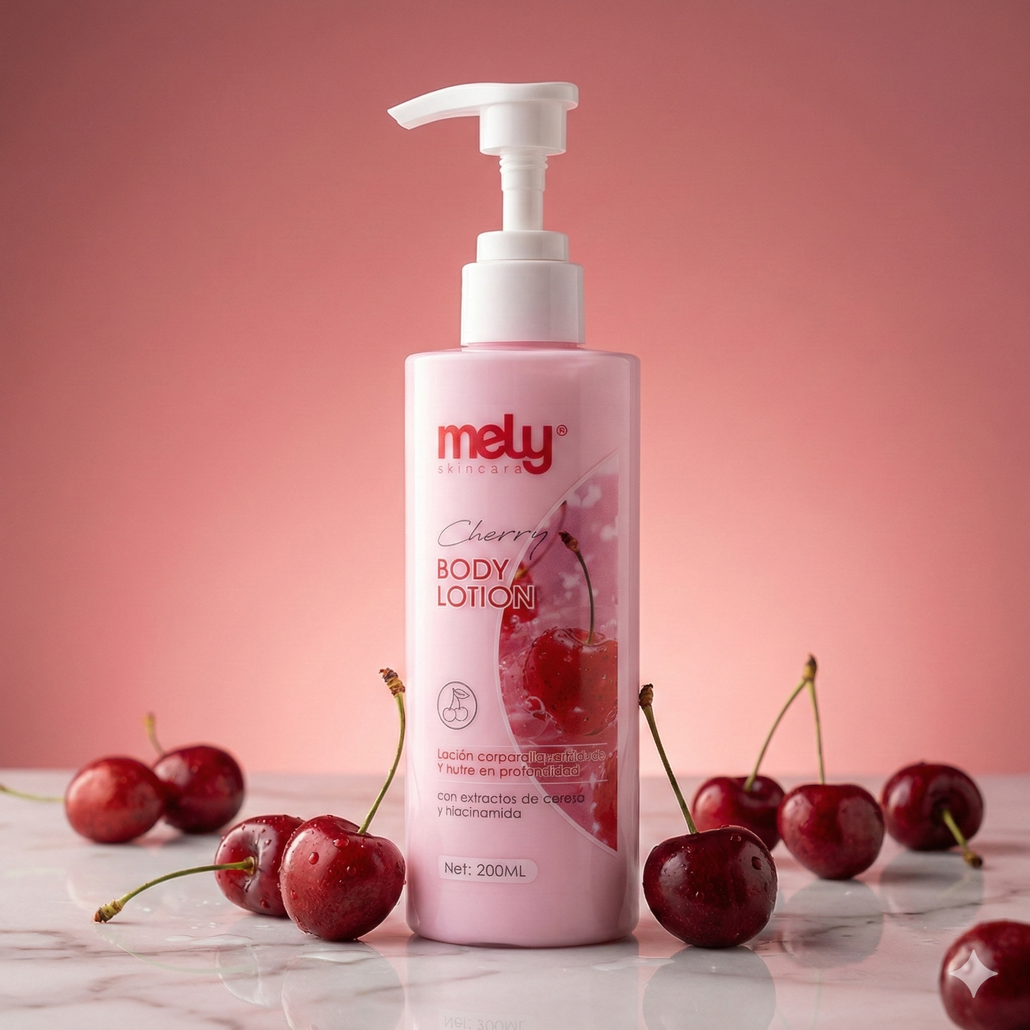 Crema Body Locion 200ml - Cherry