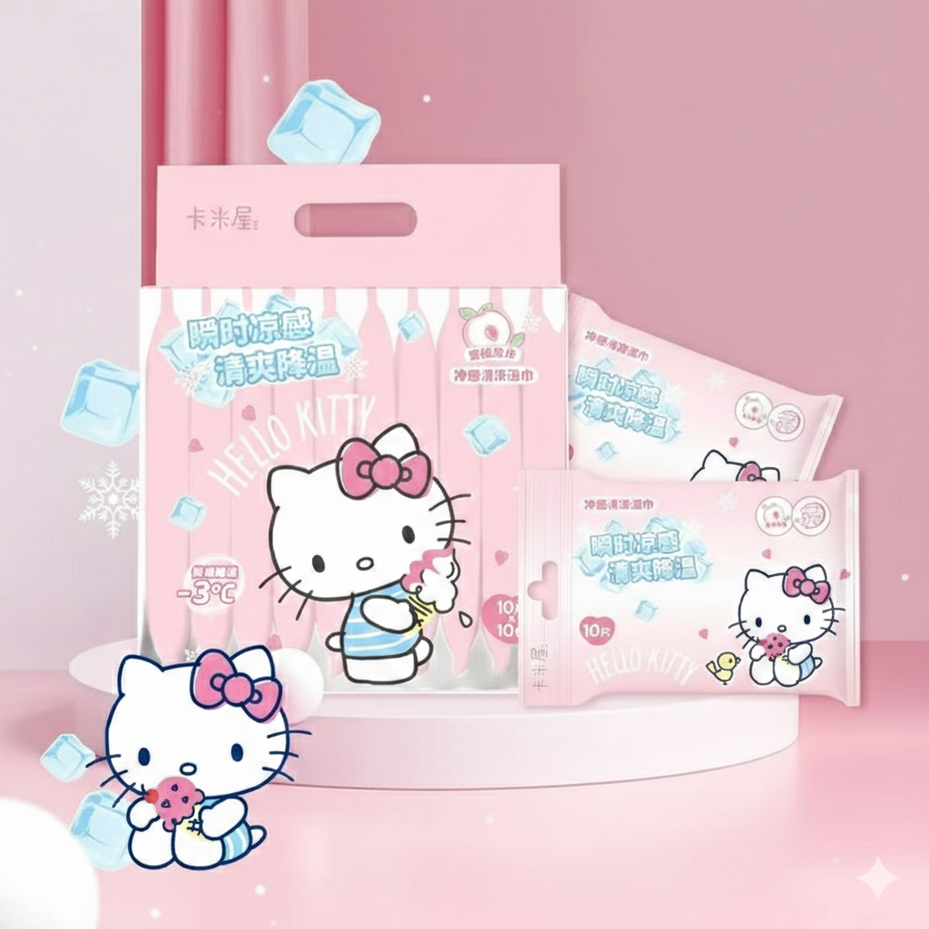 Toallita Humeda - Hello Kitty