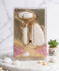 Masajeador Guasha + Piedra Jade