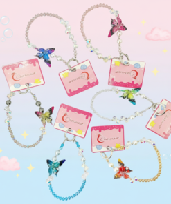 Alternative view of Pulsera Para Celular - Mariposa