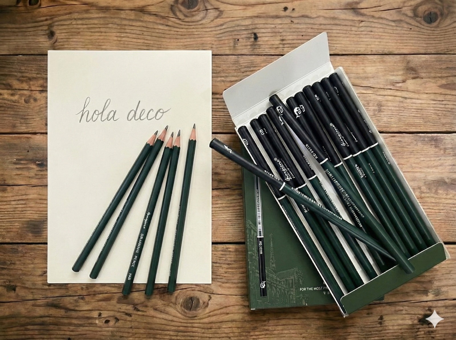 Lapiz Negro x6 Hb - Giorgione