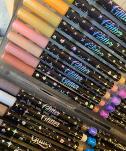 Alternative view of Marcador Glitter x36 con valija